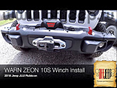 Лебедка Warn ZEON 10S автомобильная электрическая с синтетическим тросом Лебедка Warn ZEON 10S автомобильная электрическая с синтетическим тросом