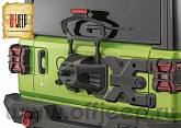 Калитка Rugged Ridge усиленная для запасного колеса 19-24 Jeep Wrangler JL