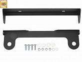 Кронштейн OJRubicon откидной рамки номерного знака для бамперов Mopar и/или лебедок Warn с толстым клюзом Кронштейн OJRubicon откидной рамки номерного знака для бамперов Mopar и/или лебедок Warn с толстым клюзом