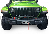 Бампер Mopar передний силовой (короткий) для Jeep Wrangler JL Rubicon и Gladiator JT 2018