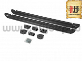 Пороги RIVAL силовые Rock-Slider для Jeep Wrangler JL 4 doors без ступенек