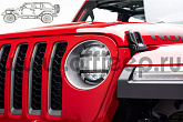 Защита фар Rugged Ridge Elite для Jeep Wrangler JL и Gladiator JT Защита фар Rugged Ridge Elite для Jeep Wrangler JL и Gladiator JT