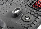 Коврики салонные Mopar для Jeep Wrangler JL Unlimited 4 door 2018 комплект Коврики салонные Mopar для Jeep Wrangler JL Unlimited 4 door 2018 комплект