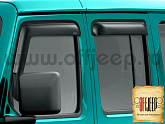 Дефлекторы Mopar для Jeep Wrangler JL 4-doors