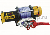 Лебедка T-Max Winch ATW-PRO 3500 с синтетическим тросом для квадроцикла /ATV  (1600 кг.)