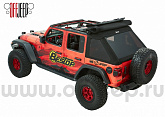 Крыша Bestop 54925-17 Trektop Ultra Twill (косая) для Jeep Wrangler JL Unlimited 4-doors Крыша Bestop 54925-17 Trektop Ultra Twill (косая) для Jeep Wrangler JL Unlimited 4-doors