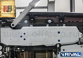 Защита RIVAL топливного бака для Jeep Wrangler JL  2 doors (короткая база)