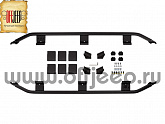 Защитные борта для багажника ARB BASE RACK (1830х1250мм) для Jeep Wrangler JL, боковые Защитные борта для багажника ARB BASE RACK (1830х1250мм) для Jeep Wrangler JL, боковые