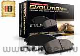 Колодки тормозные Powerstop Z17 передние EVOLUTION для 19-24 Jeep Wrangler JL и Jeep Gladiator JT